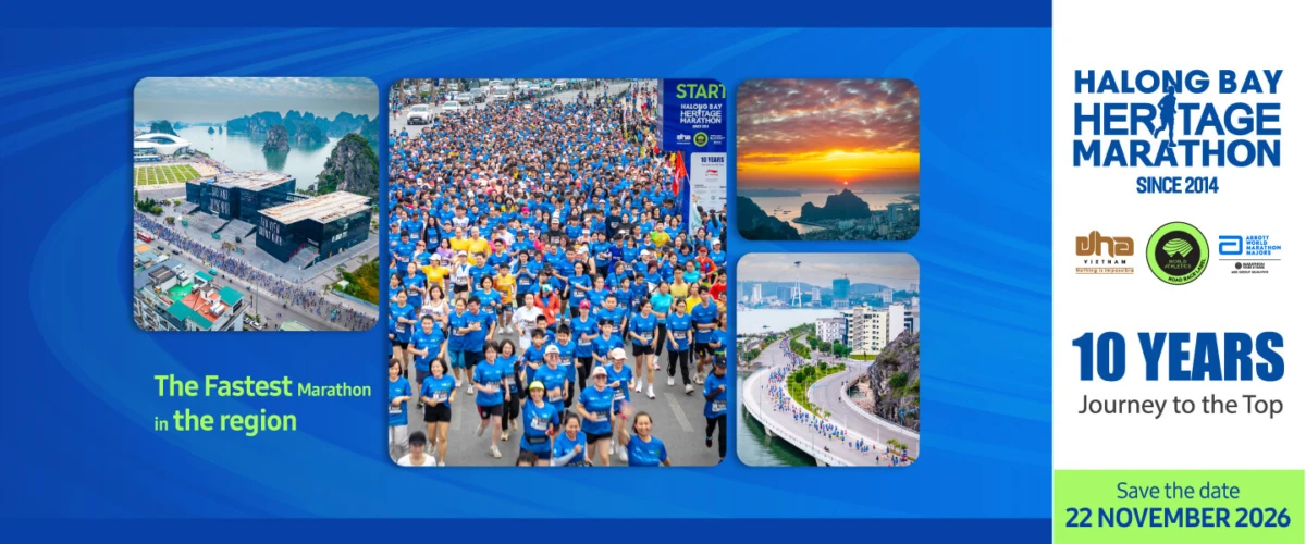 Marathon Quốc tế Di sản Vịnh Hạ Long 2026