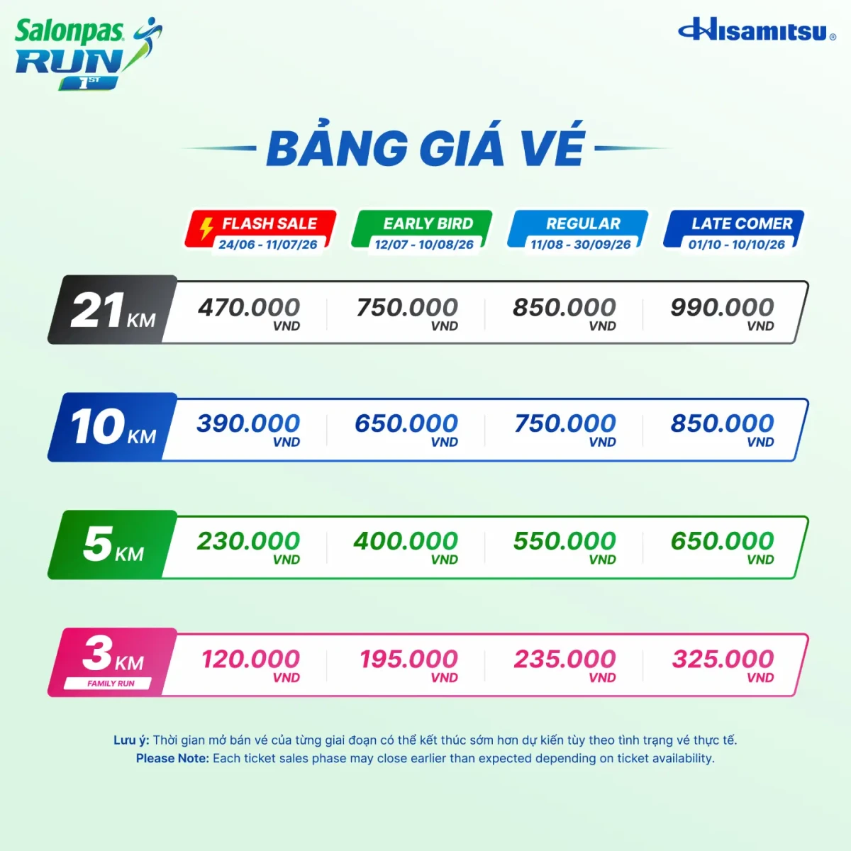 Salonpas Run 2026