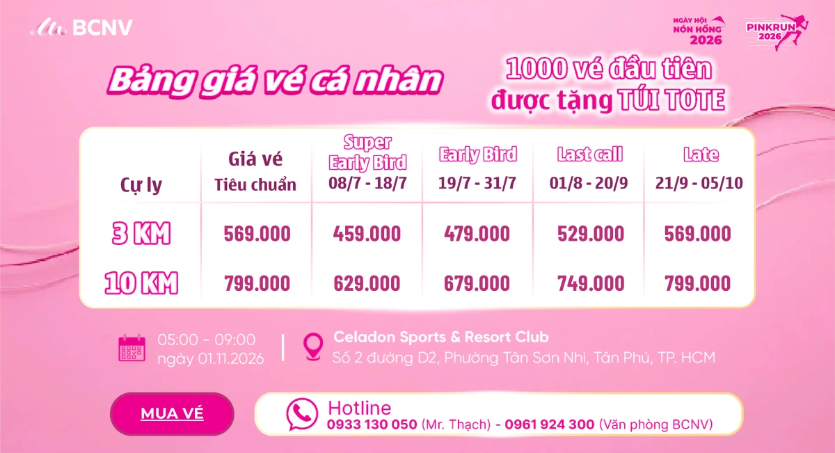 Pink Run 2026