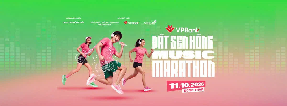 VPBank Đất Sen Hồng Music Marathon 2026