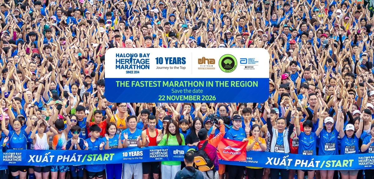 Marathon Quốc tế Di sản Vịnh Hạ Long 2026