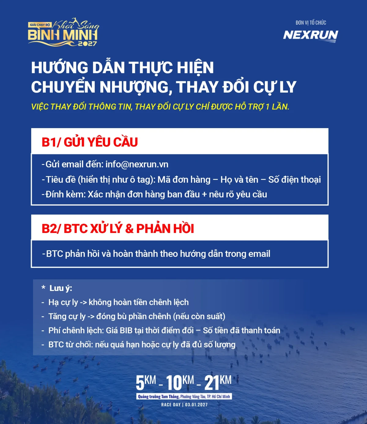 GiẢi ChẠy KhƠi SÓng BÌnh Minh 2027