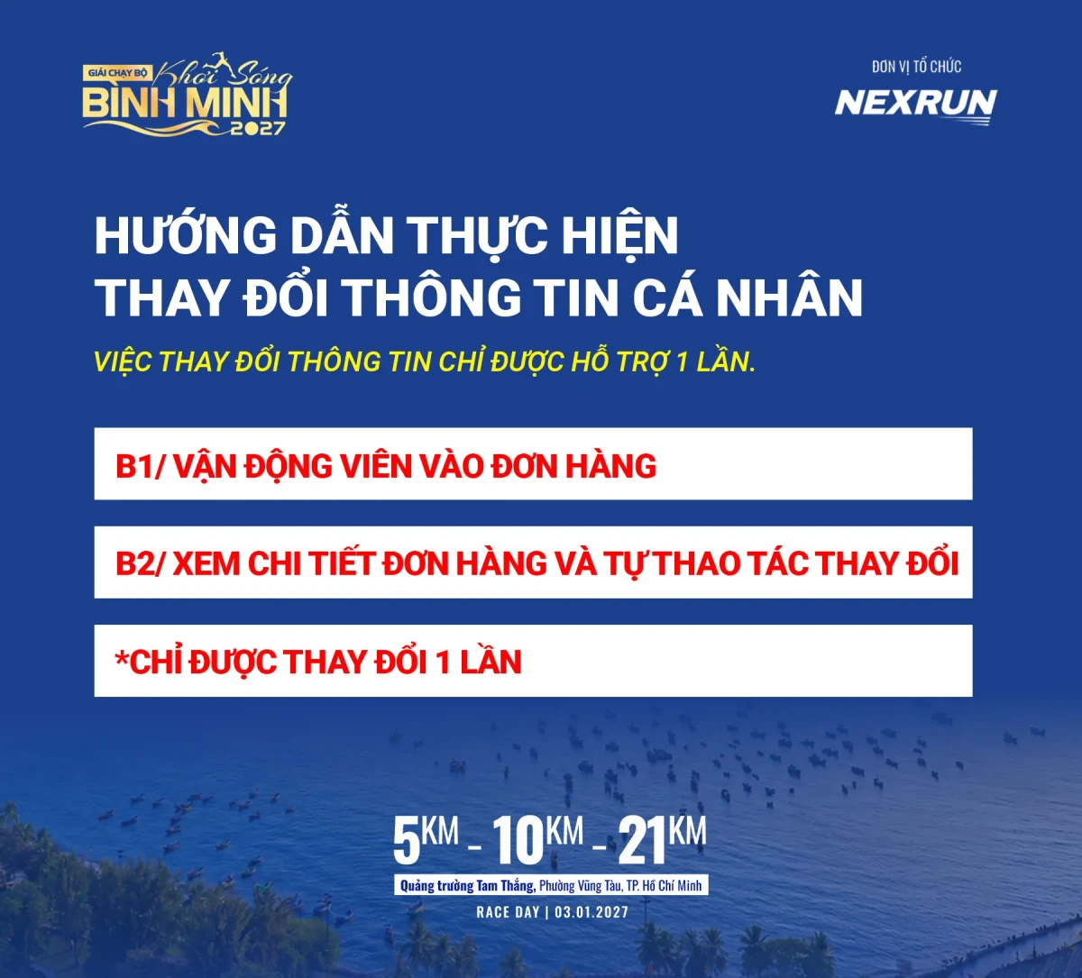 GiẢi ChẠy KhƠi SÓng BÌnh Minh 2027